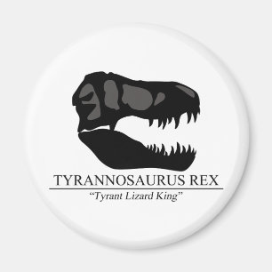 Tyrannosaurus Rex Skull Magnet