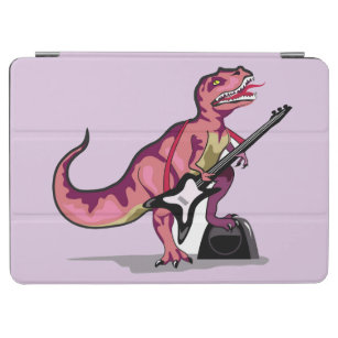 Tyrannosaurus Rex spielt Gitarre. iPad Air Hülle
