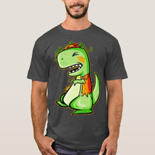 Tyrannosaurus Rex TRex mit Brust und Kürbiskugel f T-Shirt