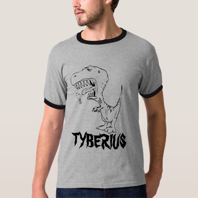 Tyrannosaurus_Rex, TYBERIUS T-Shirt (Vorderseite)