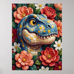 Tyrannosaurus rex Wandkunst Poster Druck T-Rex