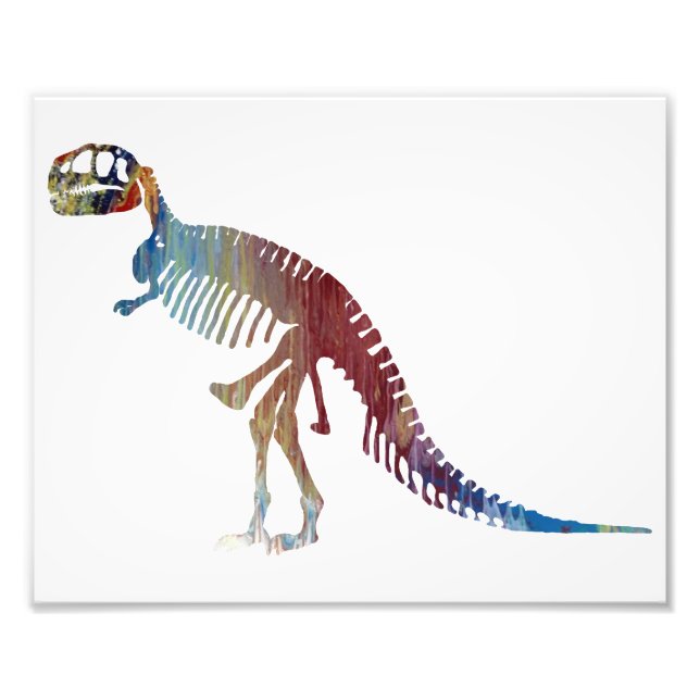 Tyrannosaurus-Skelett Fotodruck (Vorne)