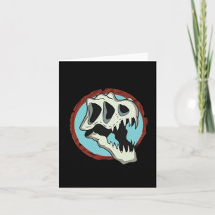 Tyrannosaurus Skull Einladung