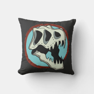 Tyrannosaurus Skull Kissen