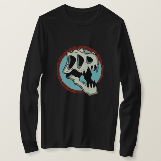 Tyrannosaurus Skull T-Shirt (Design vorne)