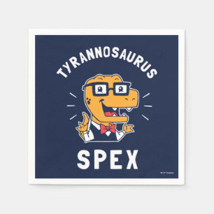Tyrannosaurus Spex Serviette