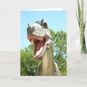 Tyrannosaurus T-Rex Dinosaur Karte