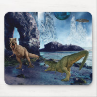 Tyrannosaurus T-Rex Dinosaur Schlacht Alien Planet