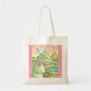 TYRANNOSAURUS T-REX, OSTTER DINOSAUR TOTE BAG TRAGETASCHE