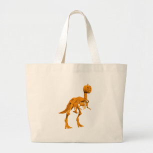 Tyrannosaurus tricktreatus jumbo stoffbeutel