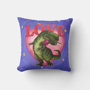 Tyrannosaurus Valentinstag Kissen
