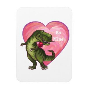 Tyrannosaurus Valentinstag Magnet