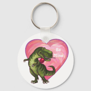 Tyrannosaurus Valentinstag Schlüsselanhänger