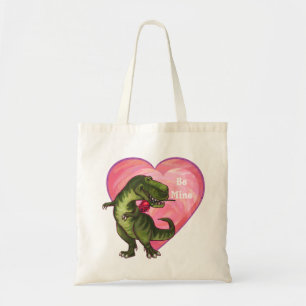 Tyrannosaurus Valentinstag Tragetasche