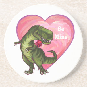 Tyrannosaurus Valentinstag Untersetzer