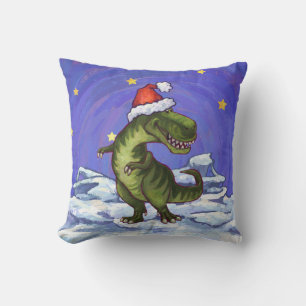 Tyrannosaurus Weihnachten Kissen