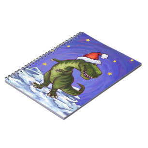 Tyrannosaurus Weihnachten Notizblock