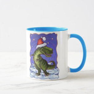 Tyrannosaurus Weihnachten Tasse