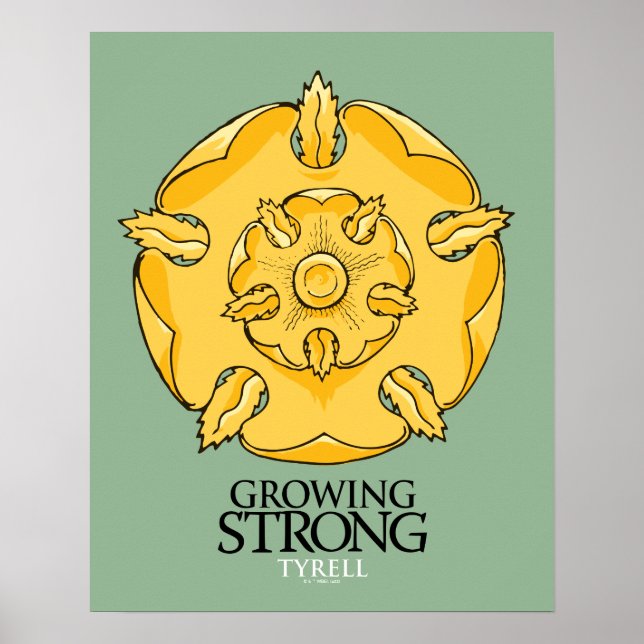 Tyrell Sigil - Starkes Wachstum Poster (Vorne)