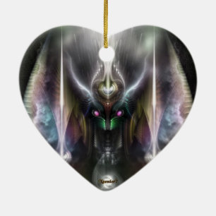 Tyrinan der Horikingott des Krieges Keramik Ornament