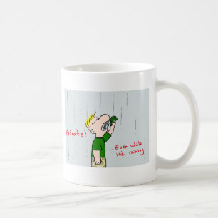 tyrmay Marineinfanteriekorpshydrat beim Regnen Kaffeetasse