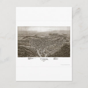 Tyrone Blair Landkreis Postkarte