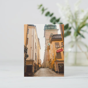 Tyska Brinken, Gamla Stan, Altstadt, Stockholm Feiertagspostkarte