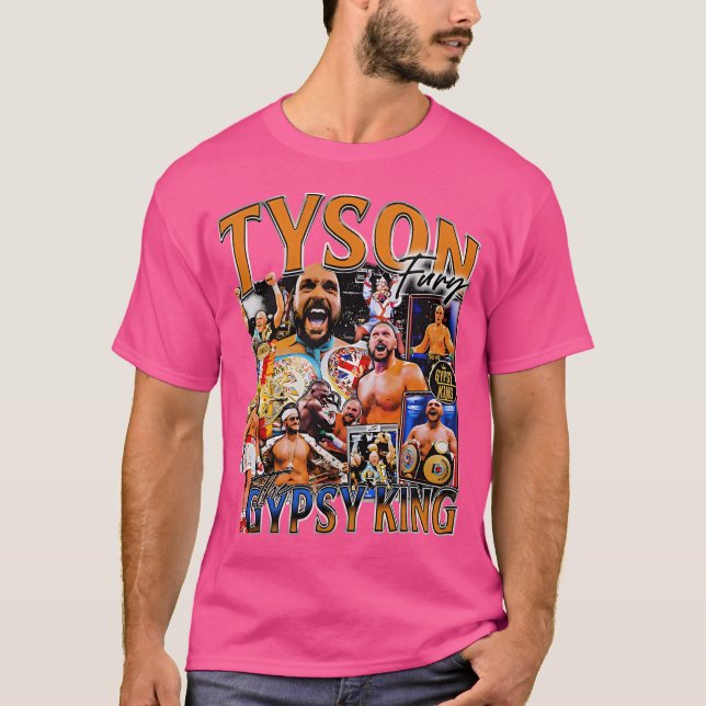Tyson Fury The King Sinti und Roma T-Shirt (Vorderseite)