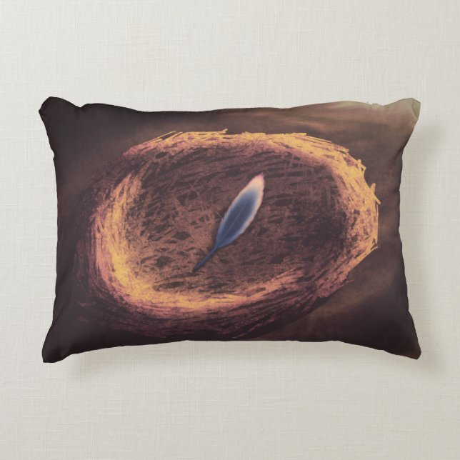 Tyto The Fainted Owl Dekokissen (Vorderseite)