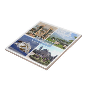 TZ016 TANZANIA, Mosaik, Afrika, Fliese