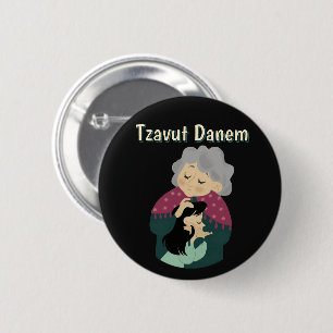 Tzavut Danem Knopf Button
