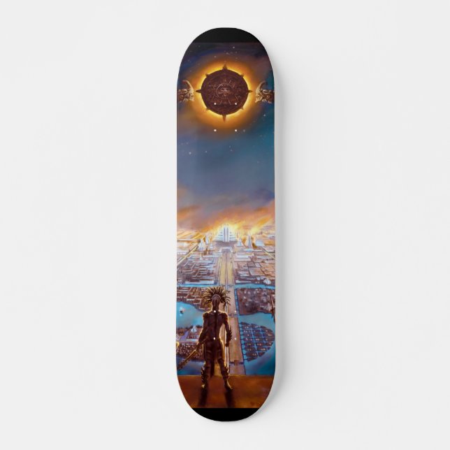 Tzolkin Plakat-Skateboard Skateboard (Vorne)