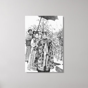 Tz'u sein (1835-1908) KaiserinDowager der China, Leinwanddruck