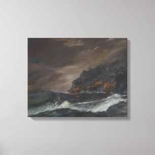 U107 750 Tage 1993 Leinwanddruck