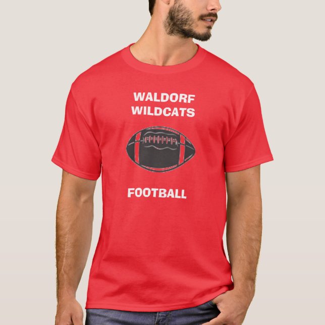 u11721864, WALDORF WILDKATZEN, FUSSBALL T-Shirt (Vorderseite)