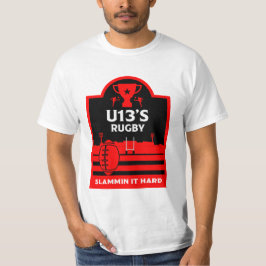 U13 Junior Rugby Players T - Shirt