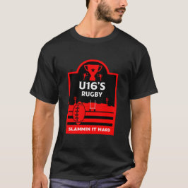 U16 Junior Rugby Players T - Shirt