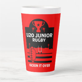 U20 Junior Rugby Spieler Milchtasse