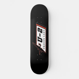 U2 Dragon Lady Spion Flugzeug Skateboard