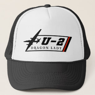 U2 Dragon Lady Spion Flugzeug Truckerkappe