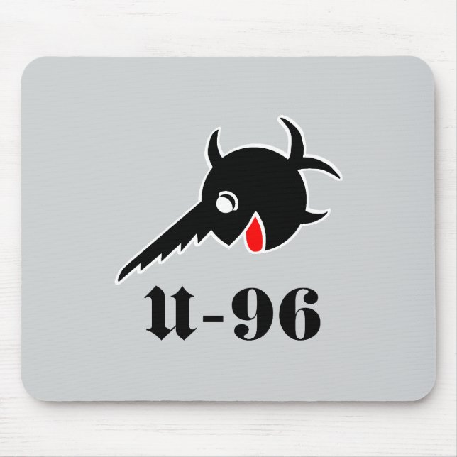 U96 Schwertfisch-Mauspad Mousepad (Vorne)