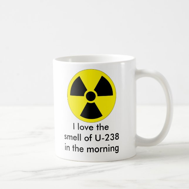 U-238 ist HEISS Tasse (Rechts)