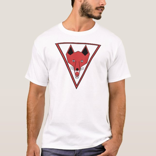U-255, das Fox grinst T-Shirt (Vorderseite)