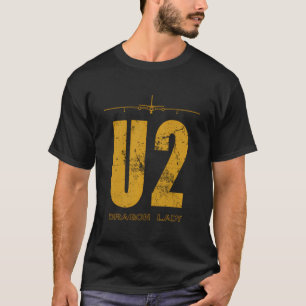 U-2 Dragon Lady Spy Flugzeug T-Shirt