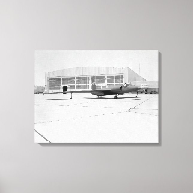 U-2 Spy-Flugzeug mit feinen NASA-Kennzeichnungen Leinwanddruck (Vorderseite)