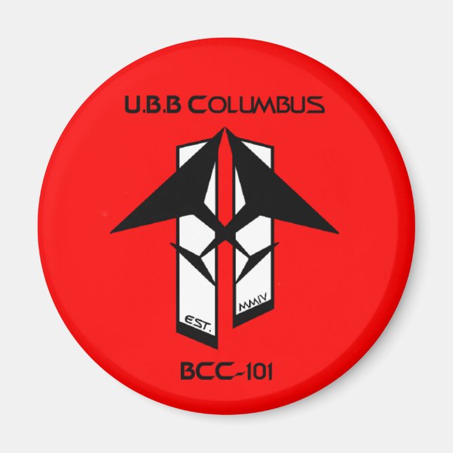 U.B.B. Columbus Magnet (Vorne)