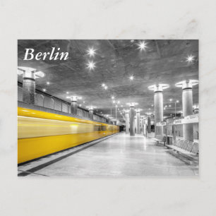 U-Bahn Berlin Postkarte