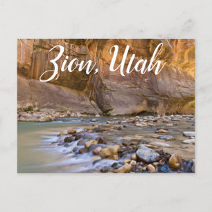 U-Bahn in Zion, Utah Postkarte