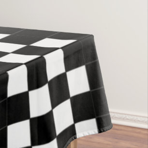 U-Bahn-Karierte Geometrien RL90 Tischdecke