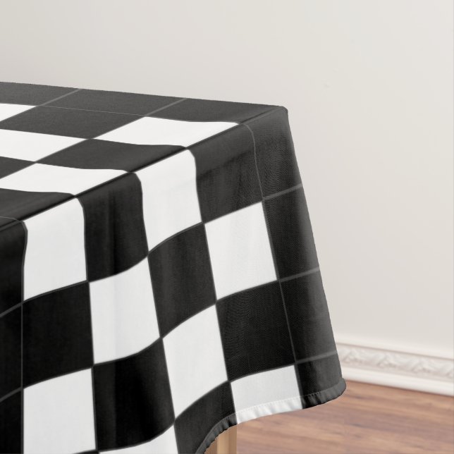 U-Bahn-Karierte Geometrien RL90 Tischdecke (Beispiel)